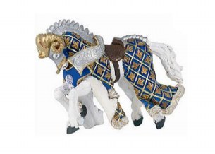 KNIGHT RAM BLUE- HORSE