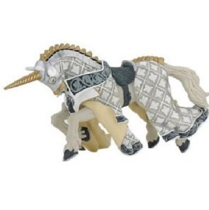 KNIGHT UNICORN SILVER- HORSE
