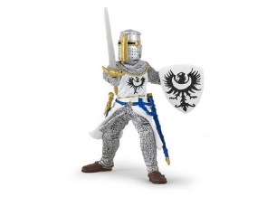 WHITE KNIGHT WITH SWORD