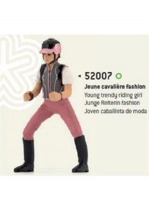 YOUNG TRENDY RIDING GIRL