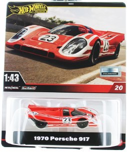 HW 1:43 1970 PORSCHE 917 RED
