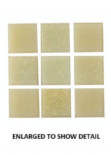 BEIGE GLASS MOSAIC TILE SHEET