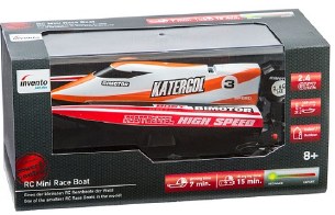 RC MINI RACE BOAT RED