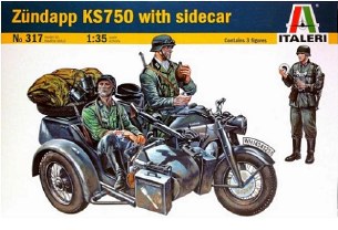 1/35 ZUNDAPP KS750 & SIDECAR