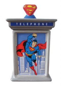 SUPERMAN PHONE BOOTH COOKIE