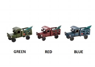 MINI METAL CHRISTMAS TRUCK