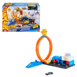 HW CITY SUPER POLICE PLAYSET