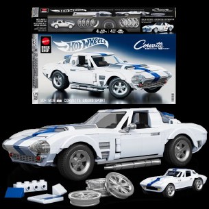 Mattel Brick Shop HW CORVETTE