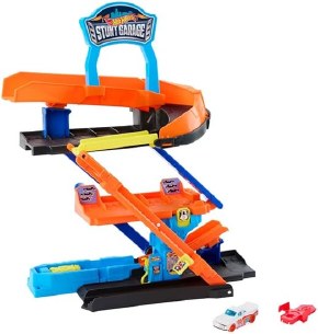 CITY STUNT GARAGE TRACK SET