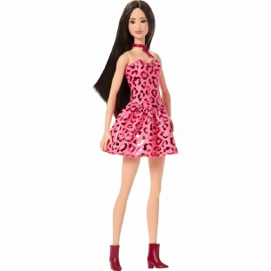 BARBIE FASHIONISTAS PINK DRESS