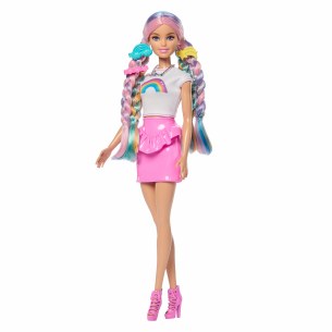 BARBIE RAINBOW SPARKLE HAIR