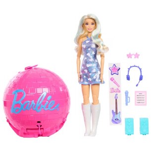 BARBIE ROLL AND REVEAL ROCK