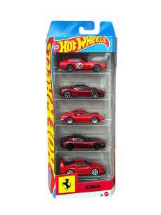 HW FERRARI 5- PACK