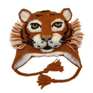 TIGER TODDLER KNIT HAT