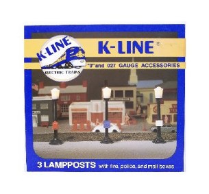 K-LINE 3 LAMPPOSTS