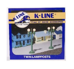 K-LINE 2 TWIN LAMPPOSTS