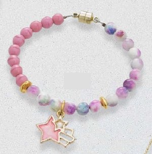 PINK SHOOTING STAR  BRACELET