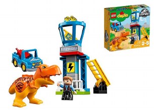 duplo t rex tower