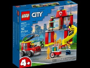 FIRE STATION AND FIRE TRUCK