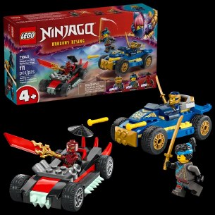 Rogue vs. Drix Race Car Duel