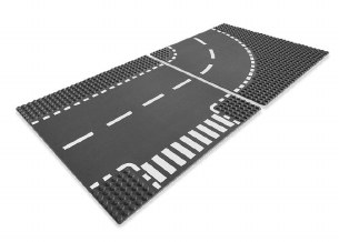 T-JUNCTION & CURVED ROAD PLATE