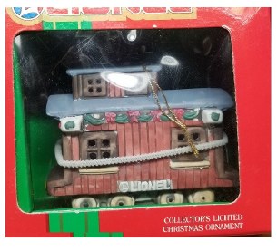 LIONEL CABOOSE ORNAMENT