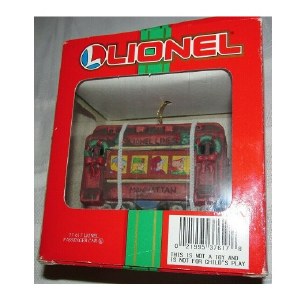 LIONEL PASSENGER CAR ORNAMENT