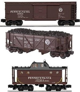 LIONEL PRR FREIGHT CAR 3 PACK