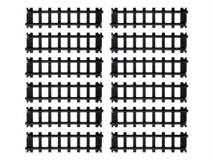 Battery O-Gauge 12pc Straight