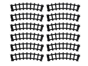 Battery O-Gauge 12pc Curved