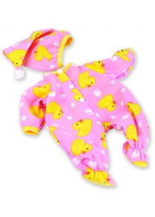 PINK DUCK SLEEPER & HAT