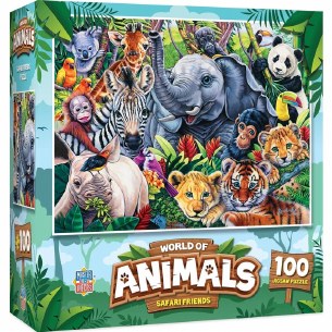 100PC SAFARI FRIENDS