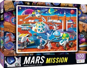 100 PC. NASA MARS MISSION