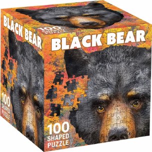 Black Bear 100pc Shaped Puzzle