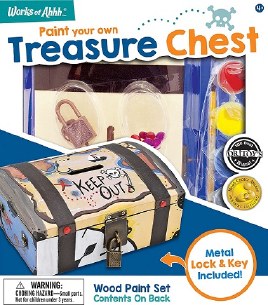 PAINT YOUR OWN TREASURE CHEST