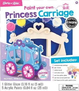 PAINT YOUR  PRINCESS CARRIAGE