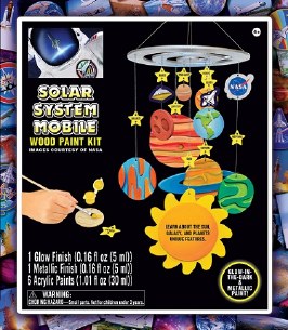 SOLAR SYSTEM MOBILE WOOD KIT