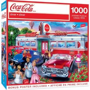 1000PC COCA-COLA DINER