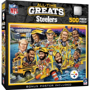 500pc Steelers All-Time-Greats