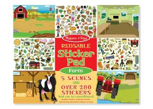 FARM STICKERS REUSABLE