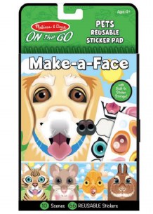 MAKE-A-FACE PETS ON THE GO