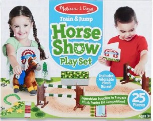 TRAIN & JUMP SHOW HORSE SET