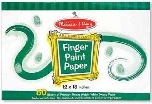 FINGER PAINT PAPER PAD 12 X 18