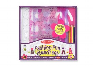 FASHION FUN STENCIL SET- DISC.