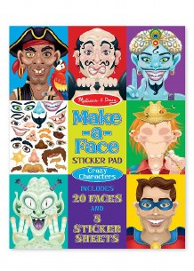MAKE A FACE STICKER PAD