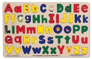 UPPER & LOWER CASE ABC - DISC.