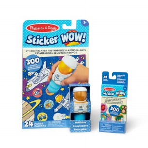 Sticker WOW! Astronaut