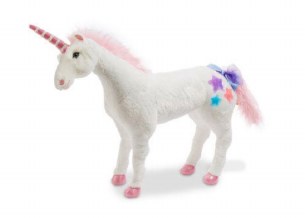 LARGE MISTY UNICORN PLUSH