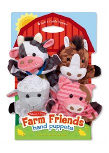 FARM FRIENDS HAND PUPPETS