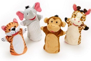 ZOO FRIENDS HAND PUPPETS